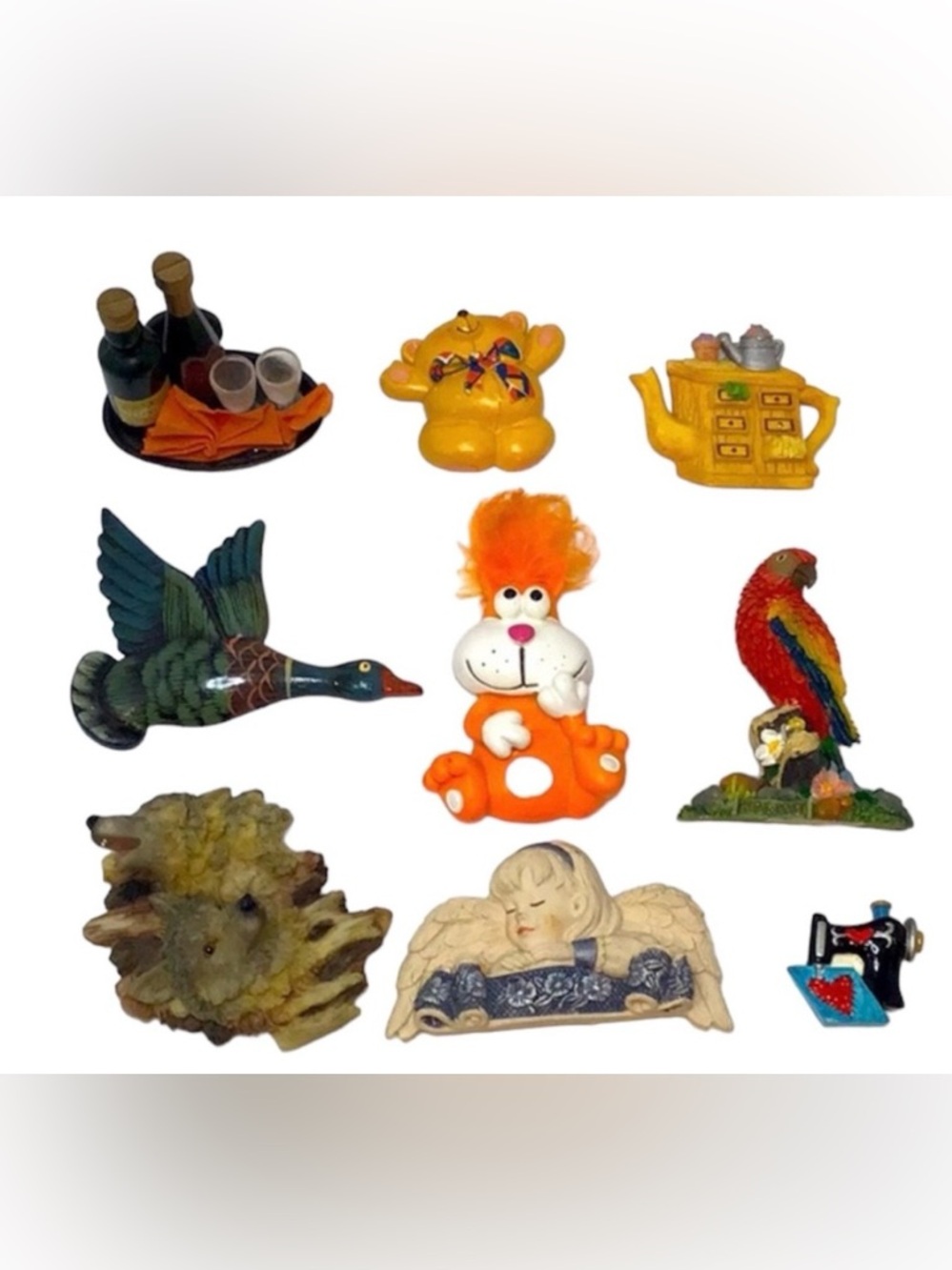 💚 Assorted Fridge Magnets 9pc.